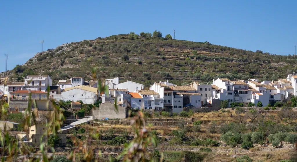 Panorámica de Tàrbena. Por Brian Scantlebury