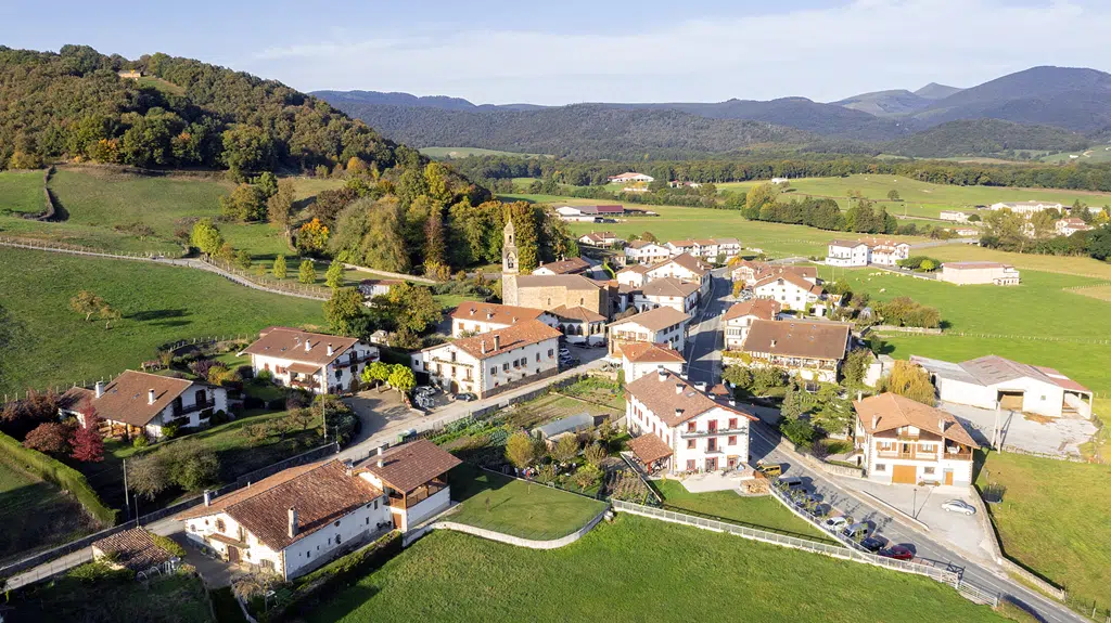 Alkotz - Valle Ultzama. Por: Turismo de Navarra