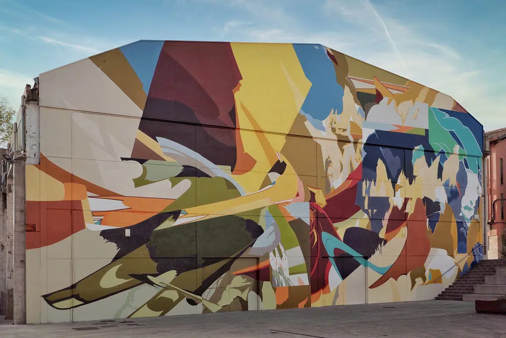 Murales de Art i Mur en Osona, Cataluña.