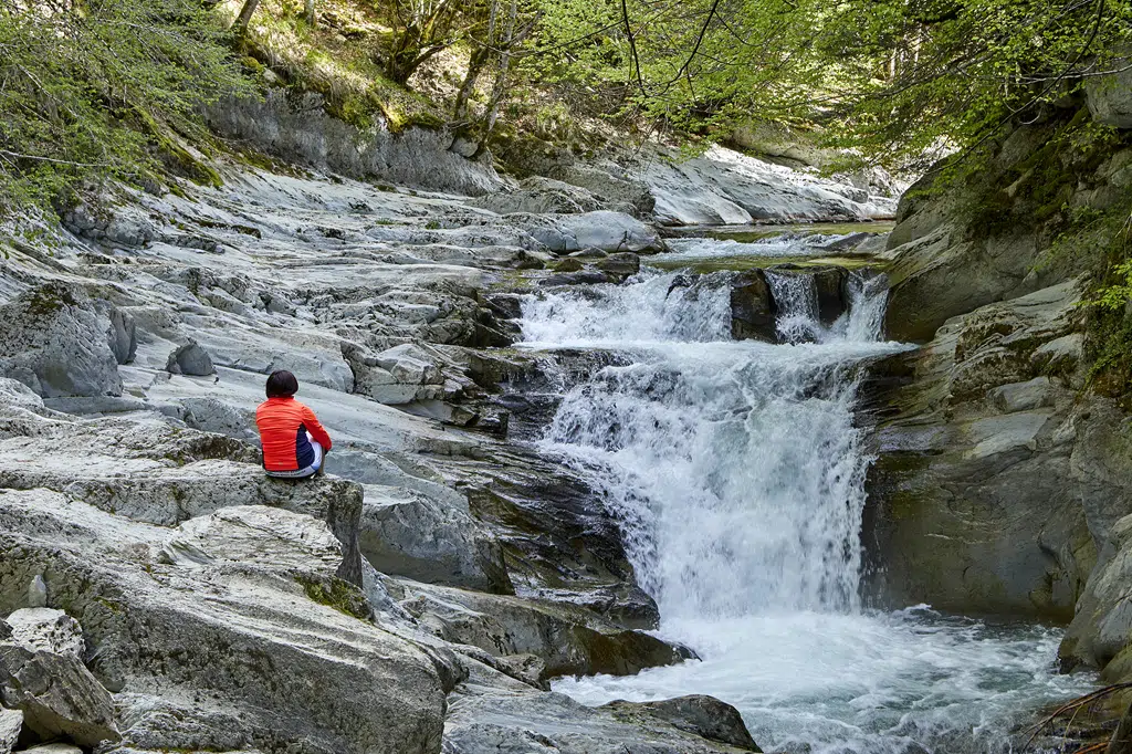 Cascada del Cubo. Por Turismo de Navarra