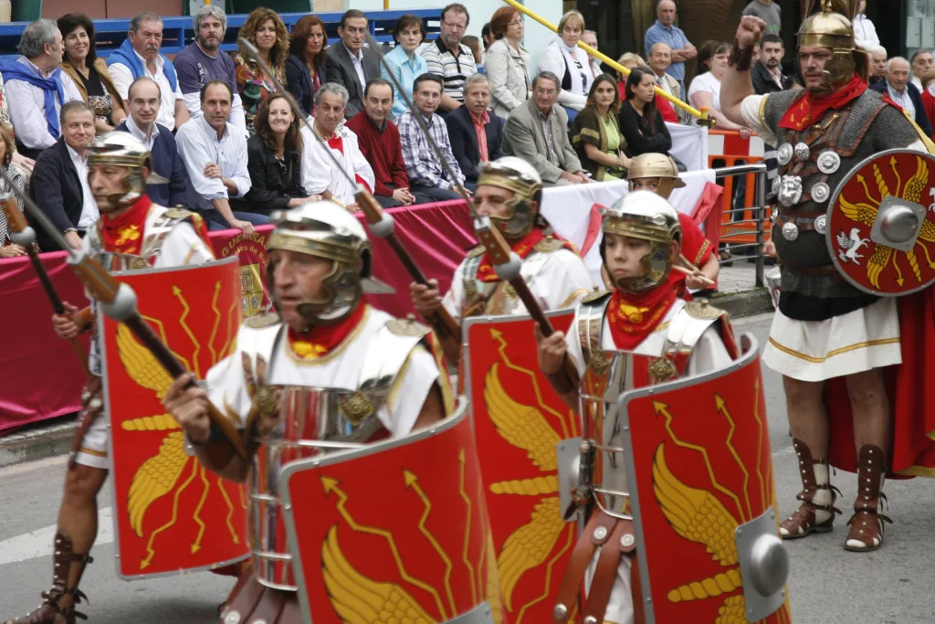Fiesta de las Guerras Cántabras en Los Corrales de Buelna. Por Nacho Romero.