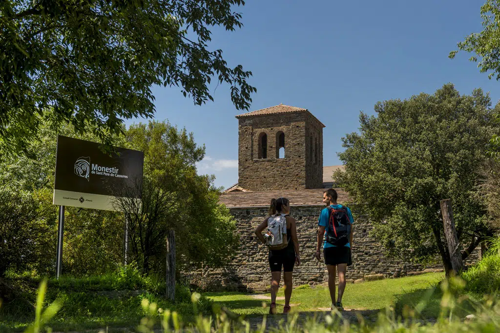 Monasterio Sant Pere Casserres. Osona, Cataluña.