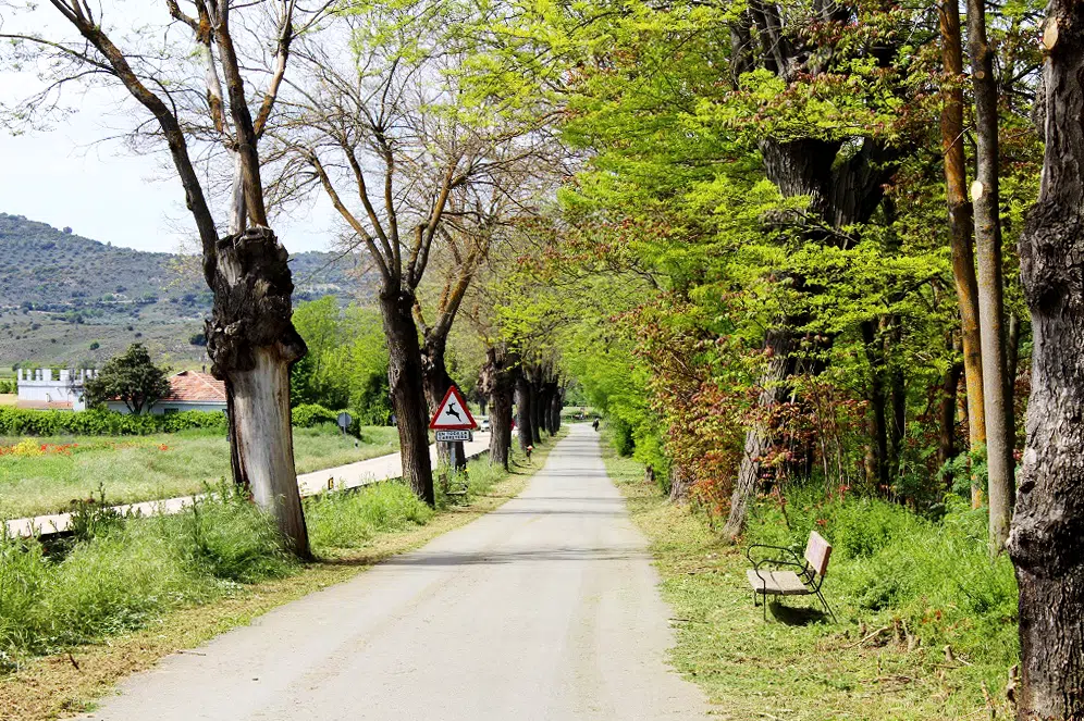Vía verde del Tajuña Vía verde del Tajuña, comarca de Las Vegas y Alcarria de Madrid