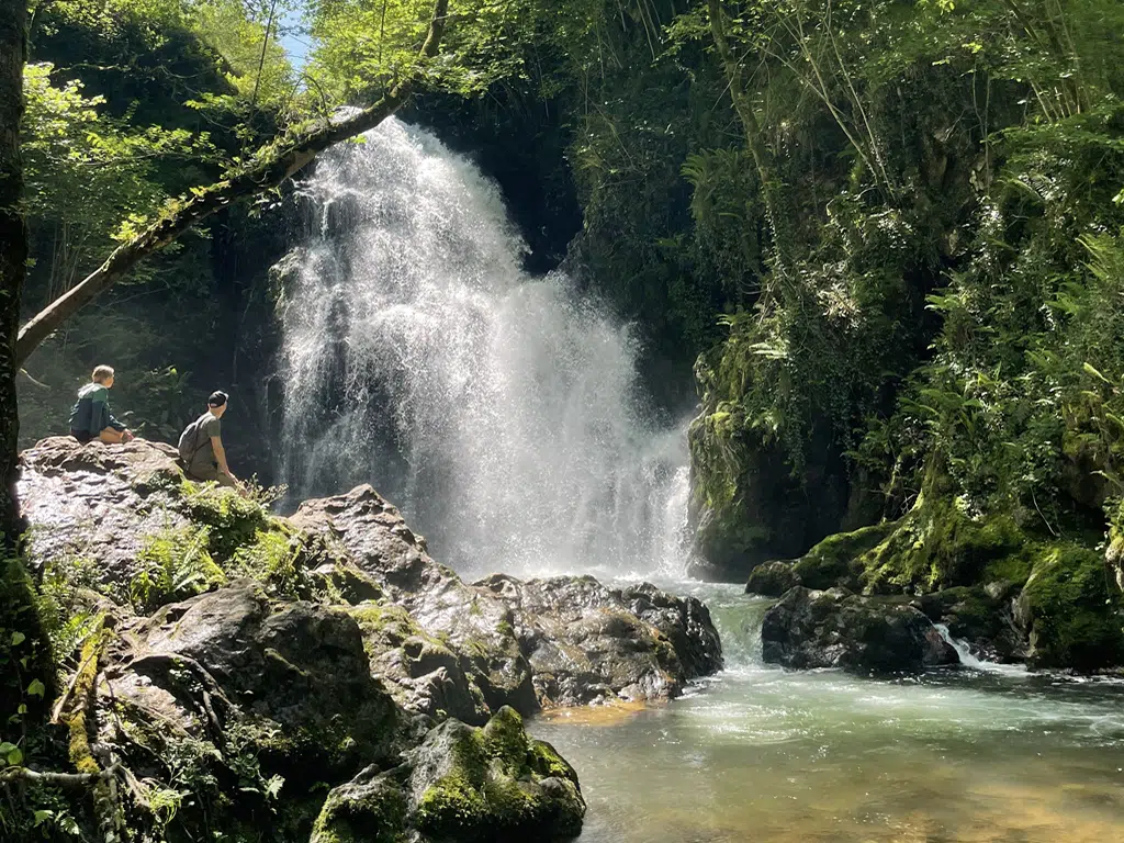 Cascada de Xorroxin. Por: Turismo de Navarra