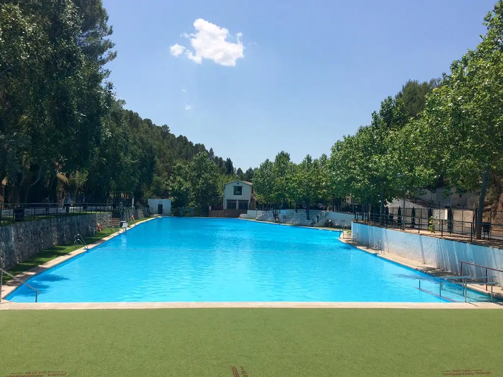 Piscina de Amurjo, en Orcera (Jaén).