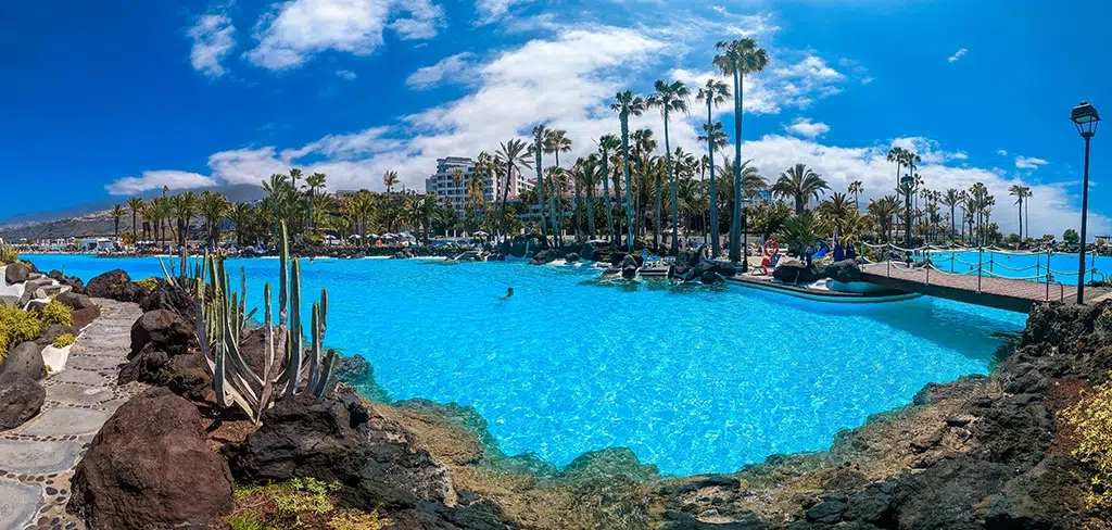 Complejo de ocio Costa Martiánez, en Puerto de la Cruz (Tenerife).