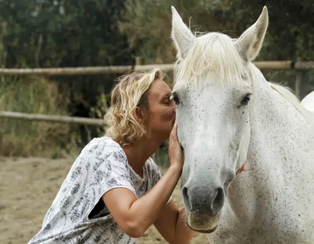 Experiencias con animales: susurrar a los caballos.