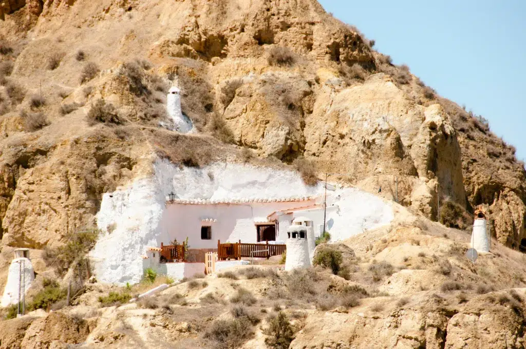 Casa cueva de Guadix. Por Adwo.