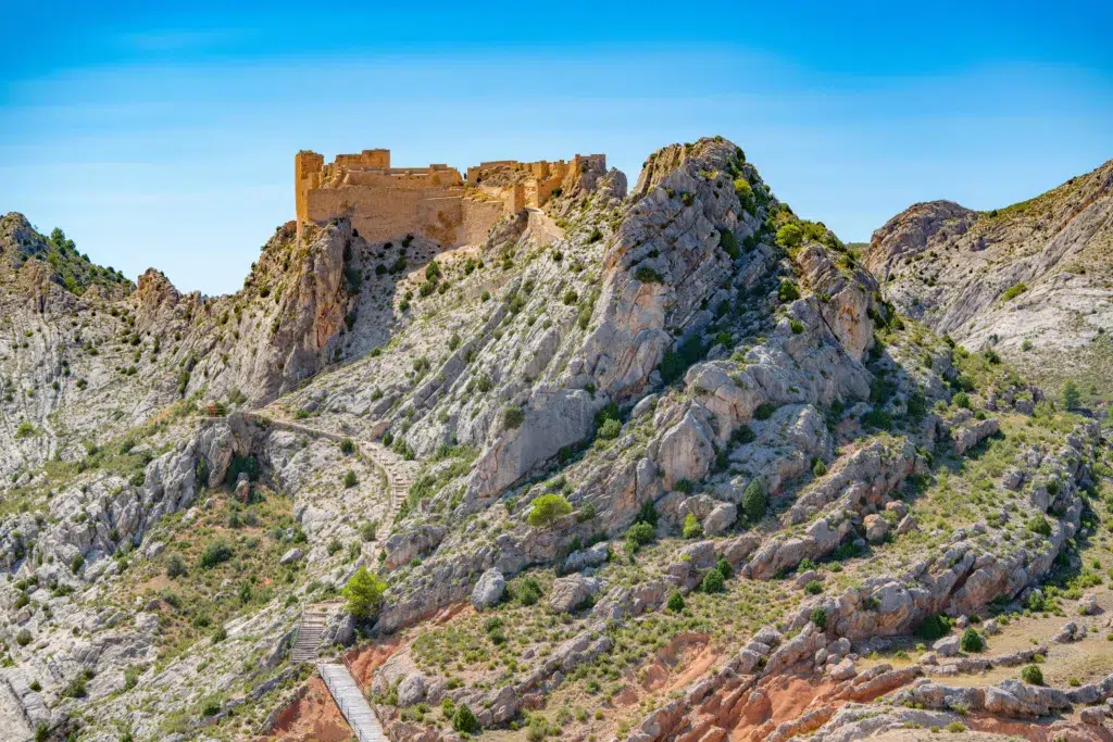 Castillo de Castellote. Por miguel.