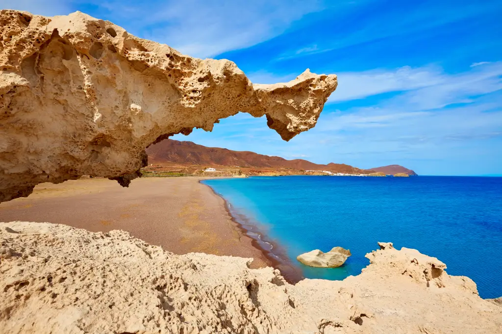Playo del Arco en Cabo de Gata-Níjar (Almería)