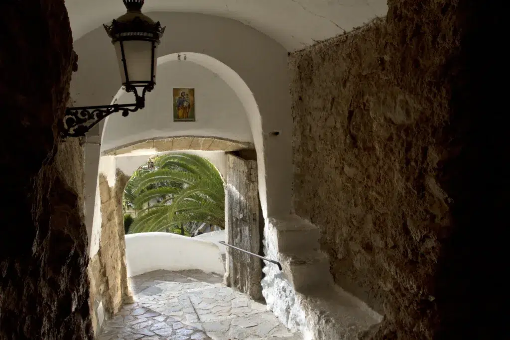 Interior de El Castell de Guadalest.Cortesía de la oficina de turismo de El Castell de Guadalest.