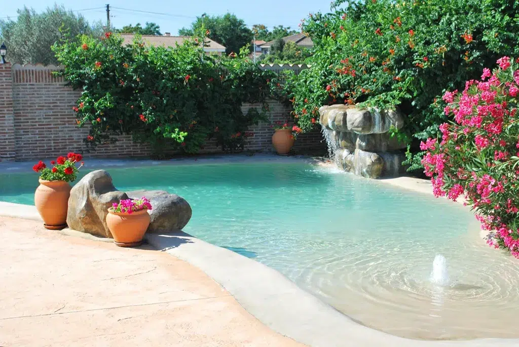 Casas rurales con piscina de arena: Dani Escalona (Escalona, Toledo).