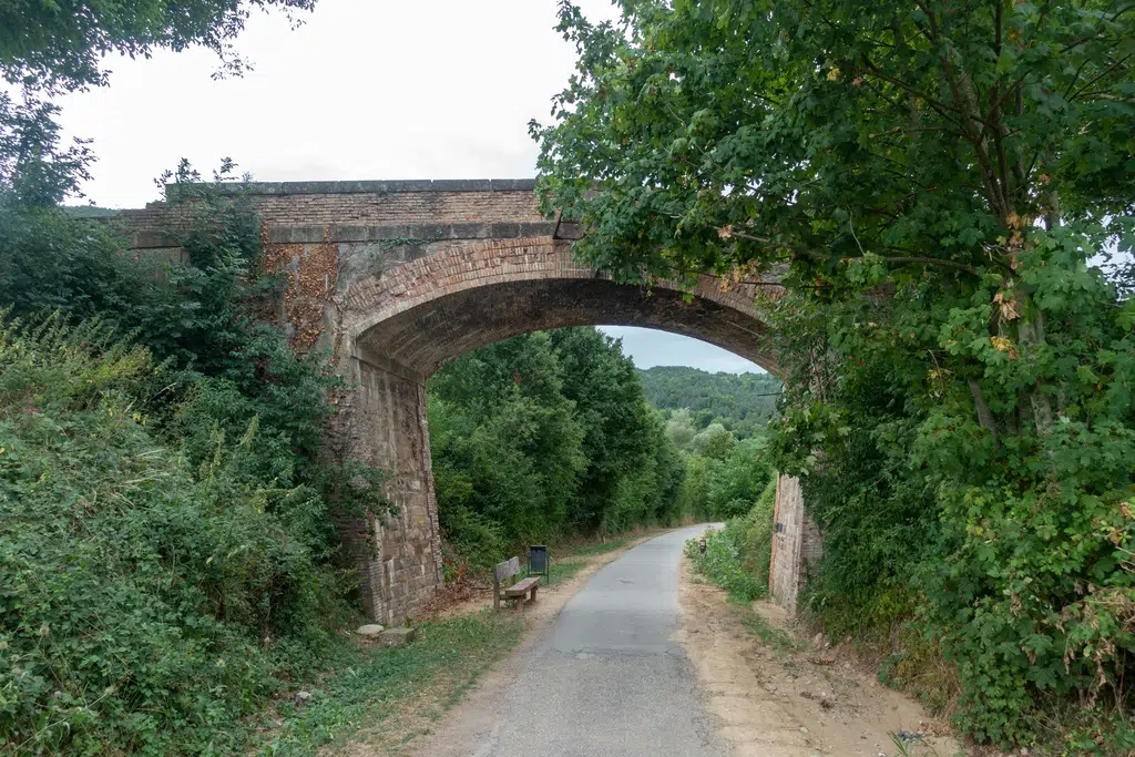 Vía Verde del Hierro y del Carbón, en Girona. Por vicenfoto