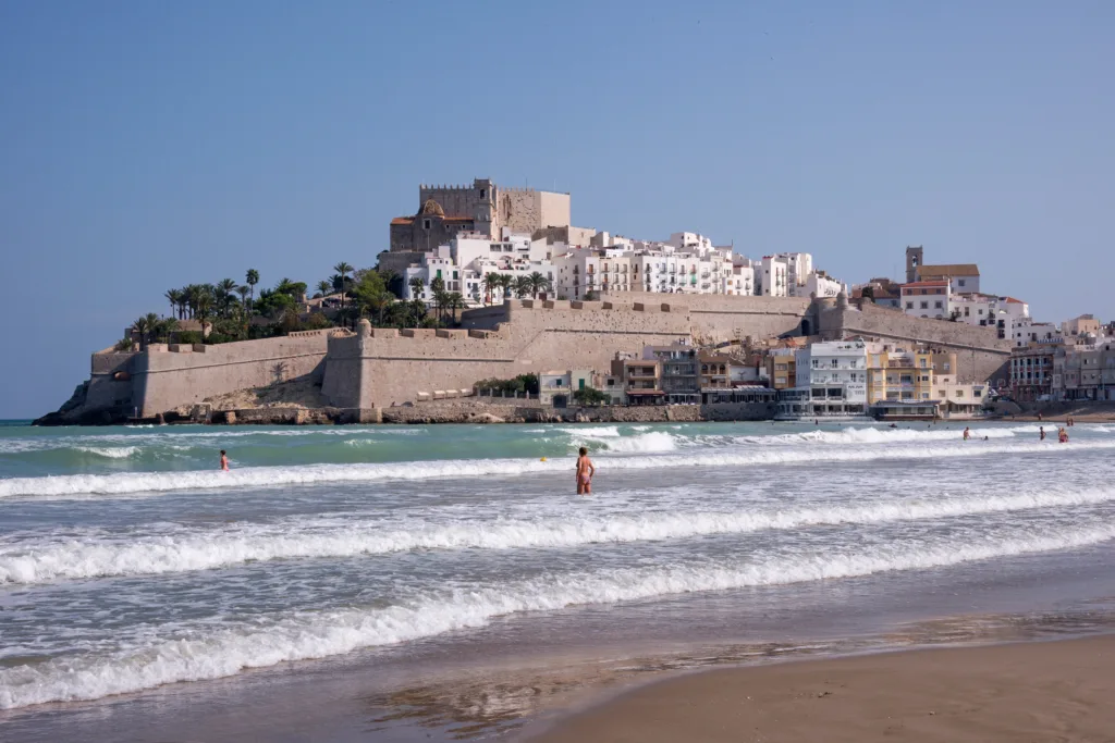 Playa Norte en Peñíscola, Castellón