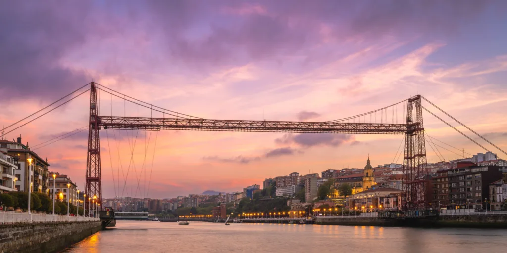 Puente de Vizcaya, Portugalete. 