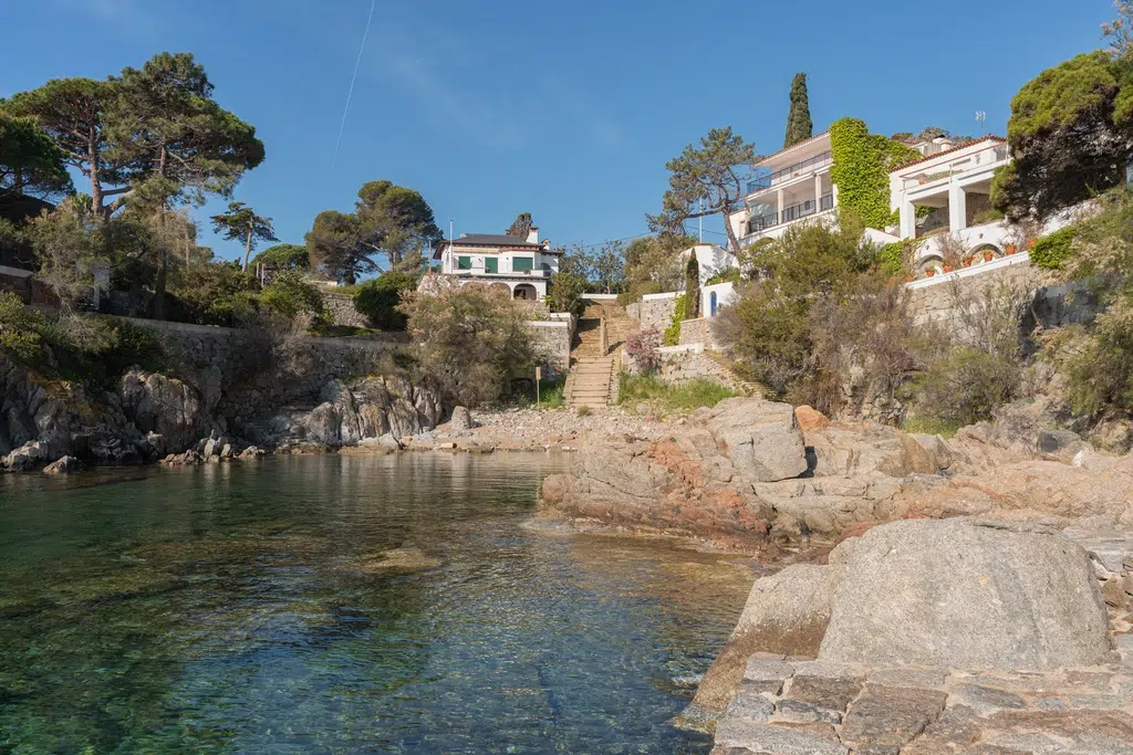 Cala Pedrosa en S'Agaró (Girona). Por Miguel Ortega Monter