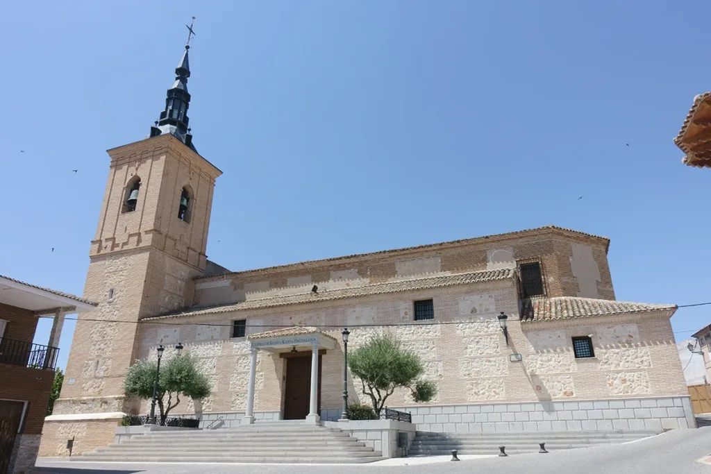 Iglesia de Santa María Magdalena, en Carranque (Toledo).