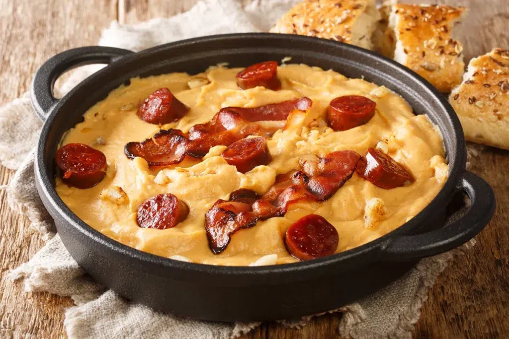 Las gachas manchegas, un plato más que contundente.