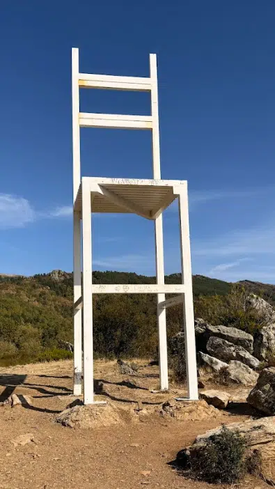 Silla de Meira, en Sierra Norte de Madrid.