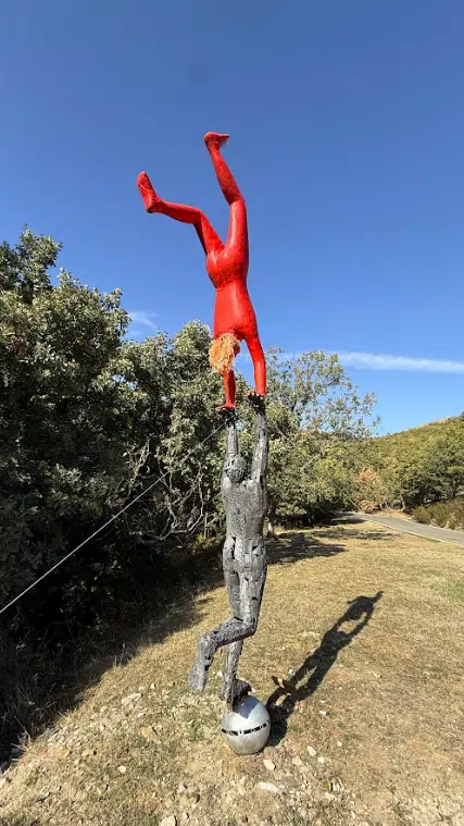 Figura en el Valle de los Sueños. Sierra Norte de Madrid