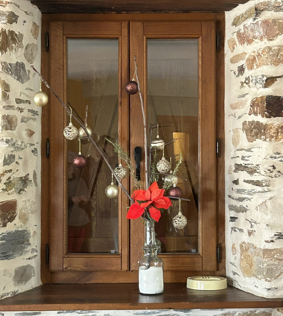 Casas rurales decoradas por Navidad: El Arcoiris de Rita, en El Espino (León).