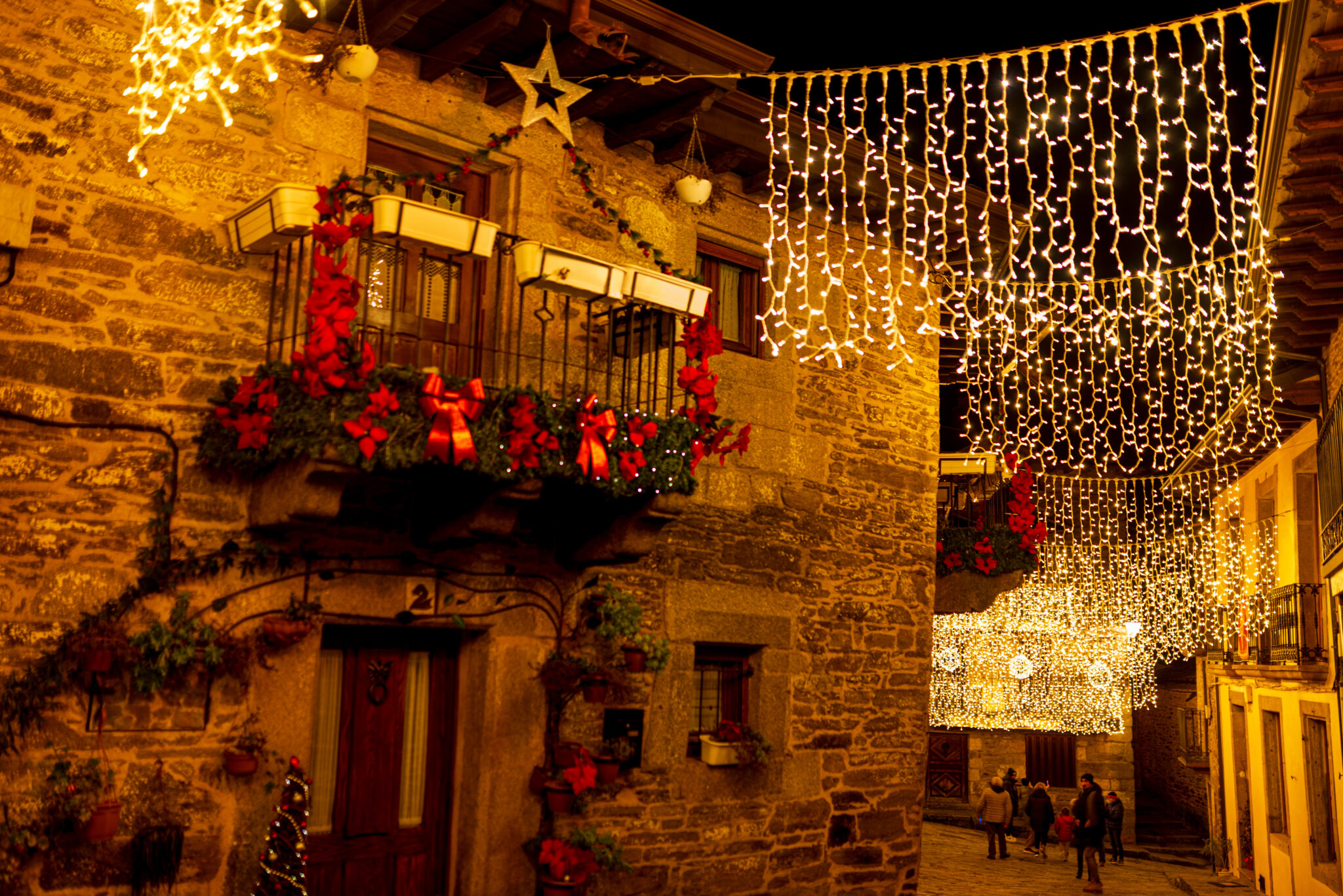 Puebla de Sanabria, Zamora, en Navidad. Por andromedicus