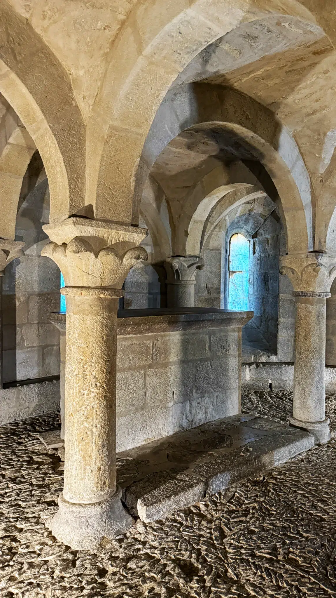 Cripta Iglesia de San Martín de Tours. Navarra Media