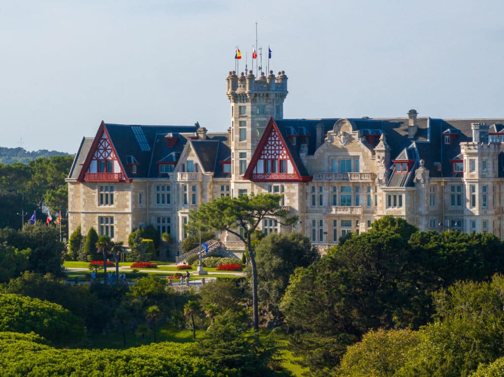 Palacio de la Magdalena. Por Fotos ZonaFreeDrone.