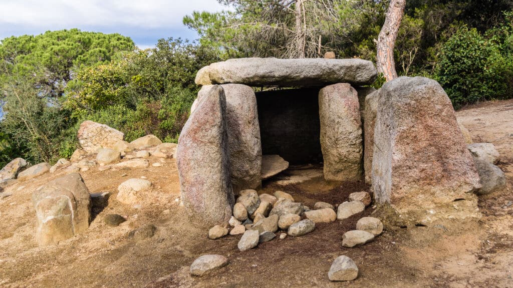 Dolmen de Ca l'Arenes. Por jalvarezg.