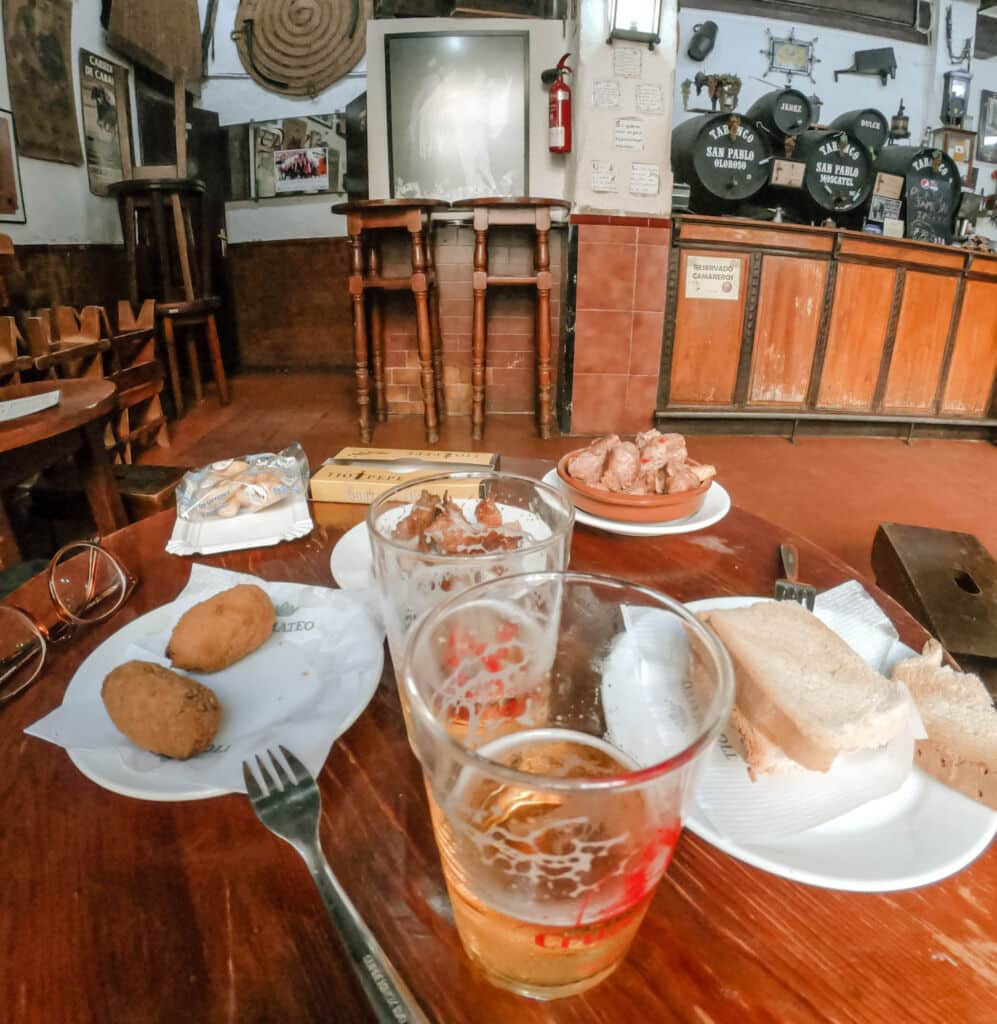 Interior del tabanco San Pablo, en Jerez de la Frontera (Cádiz).