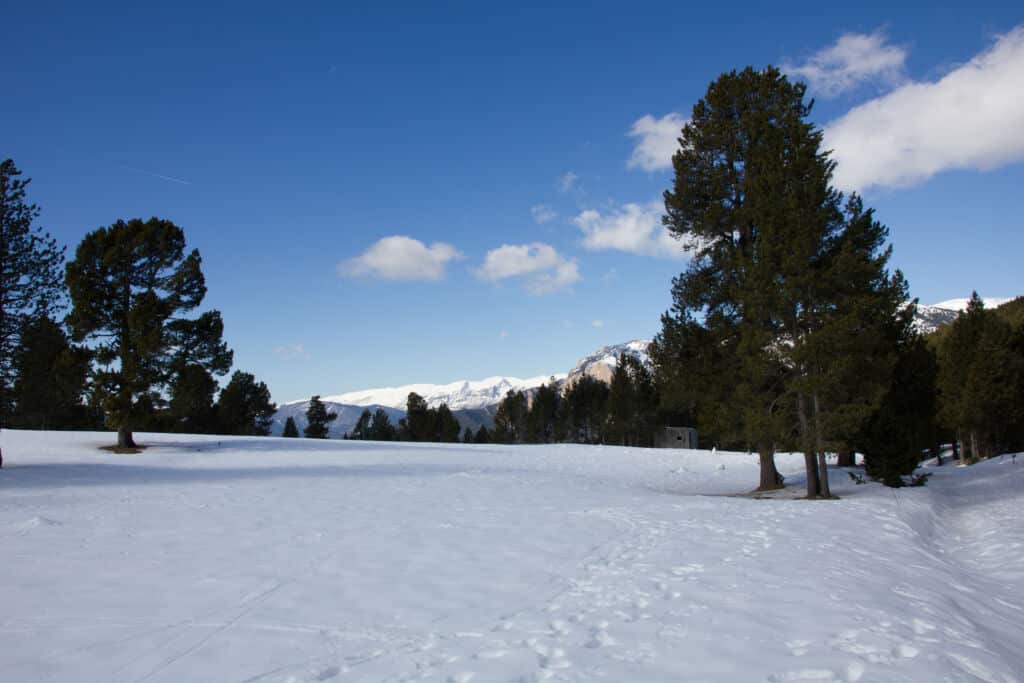 Antigua estación de esquí de Rasos de Peguera, cerca de Barcelona.