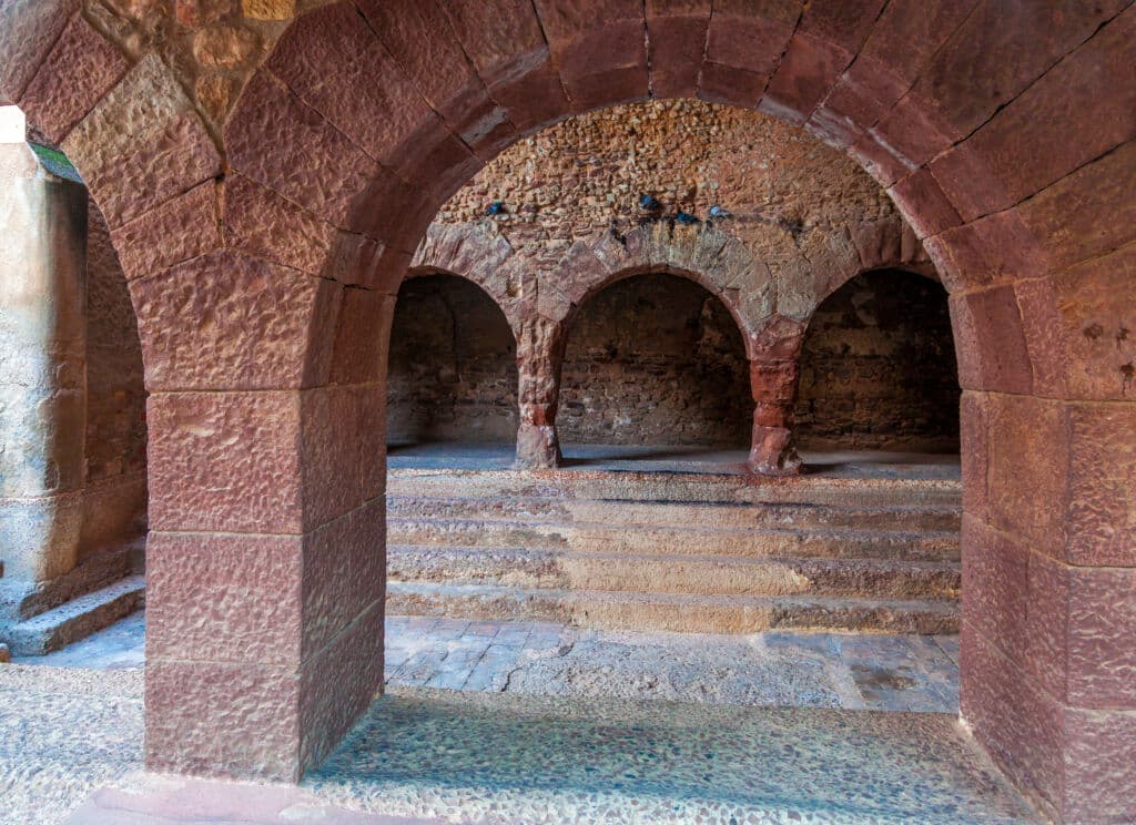 Termas romanas de Caldes de Montbui (Barcelona).
