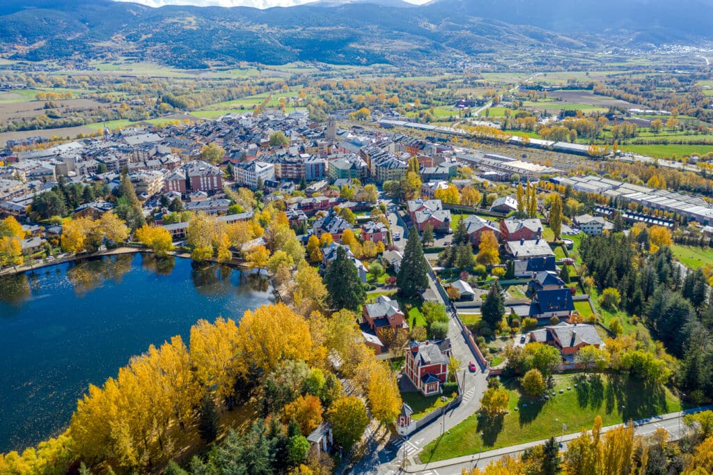 Puicerdà, punto final del paso del Tour de Francia por Cataluña.