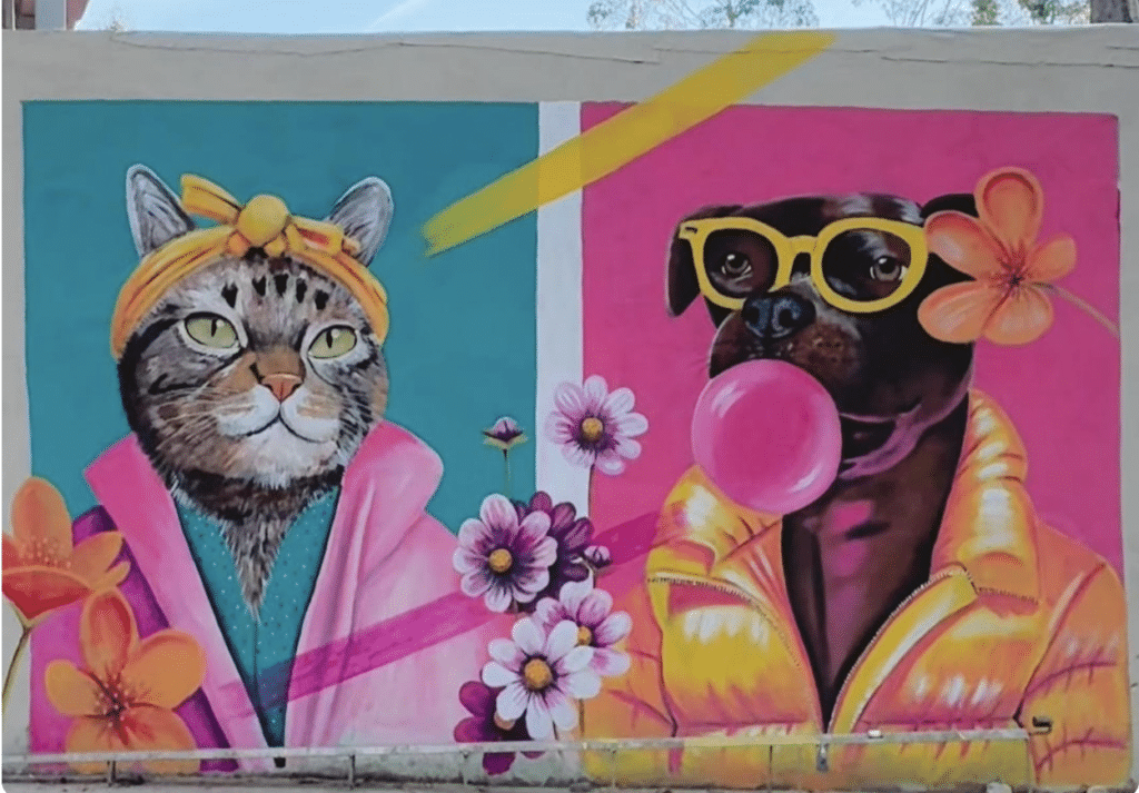 Mural Itinerante, de Eva Casais (Galicia)