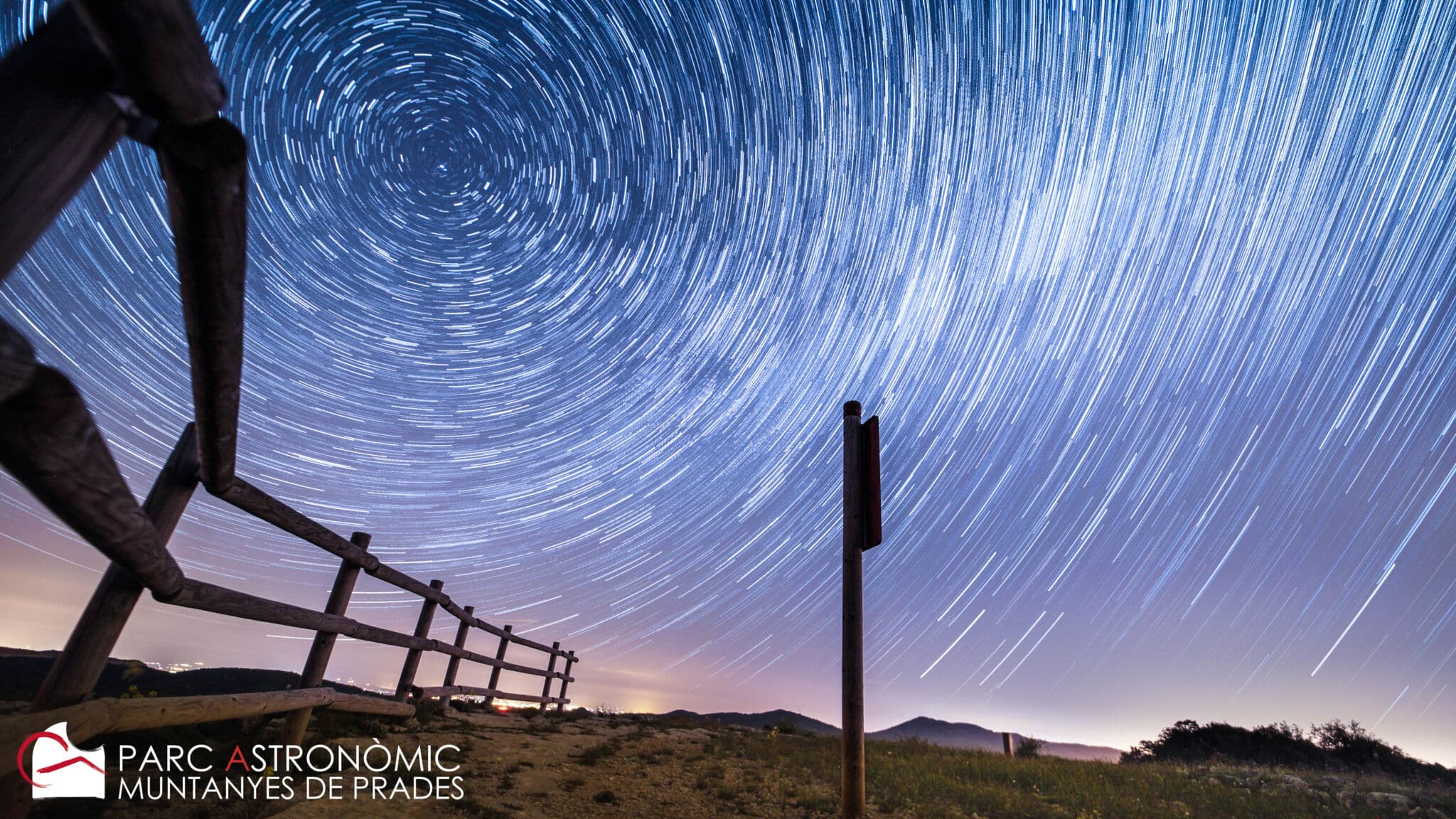 Observación nocturna en Prades (Tarragona). Cedida por Parc Astronòmic M. Prades
