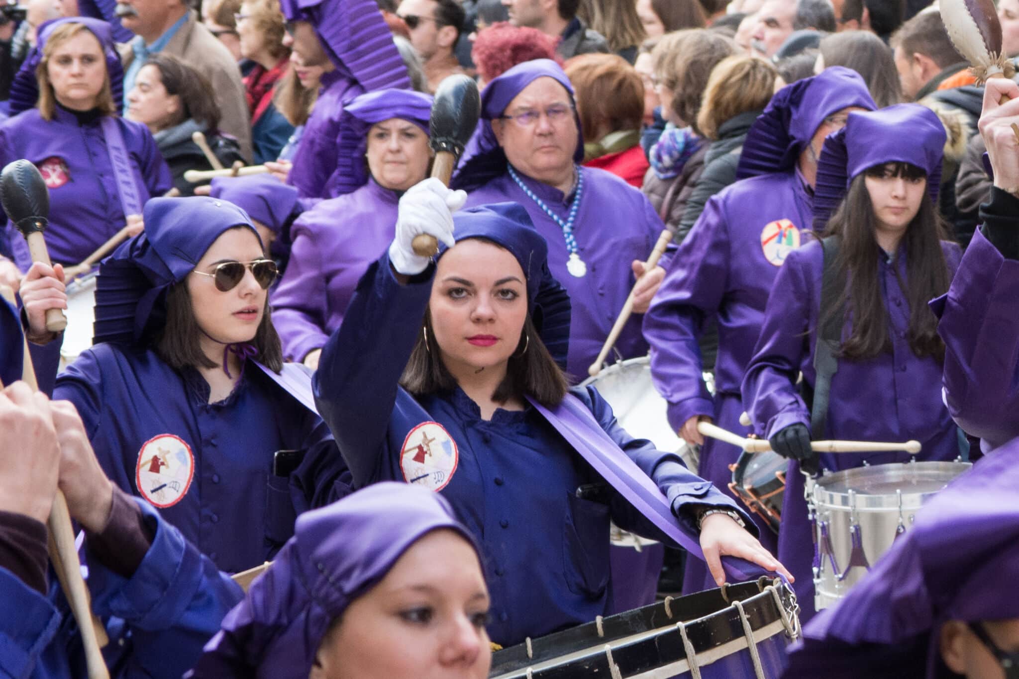 La rompida de Calanda, en Teruel. Por Agustí Amorós Joseph.