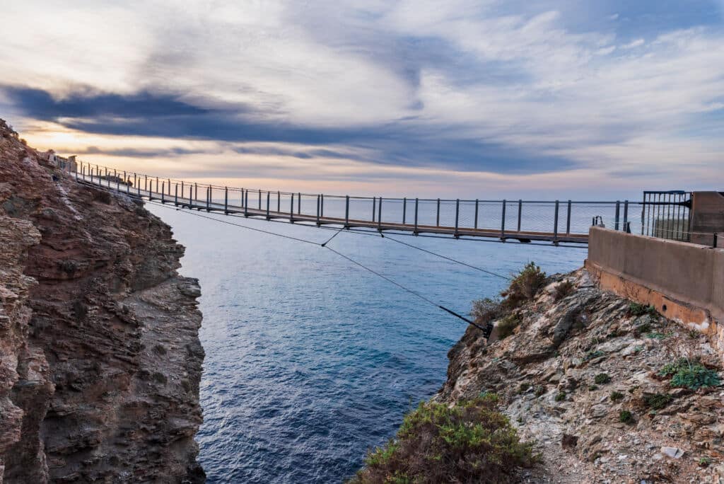 Pasarela colgante de Jolúcar, Granada