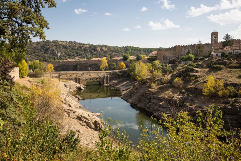 Puente del Arrabal en Buitrago de Lozoya
