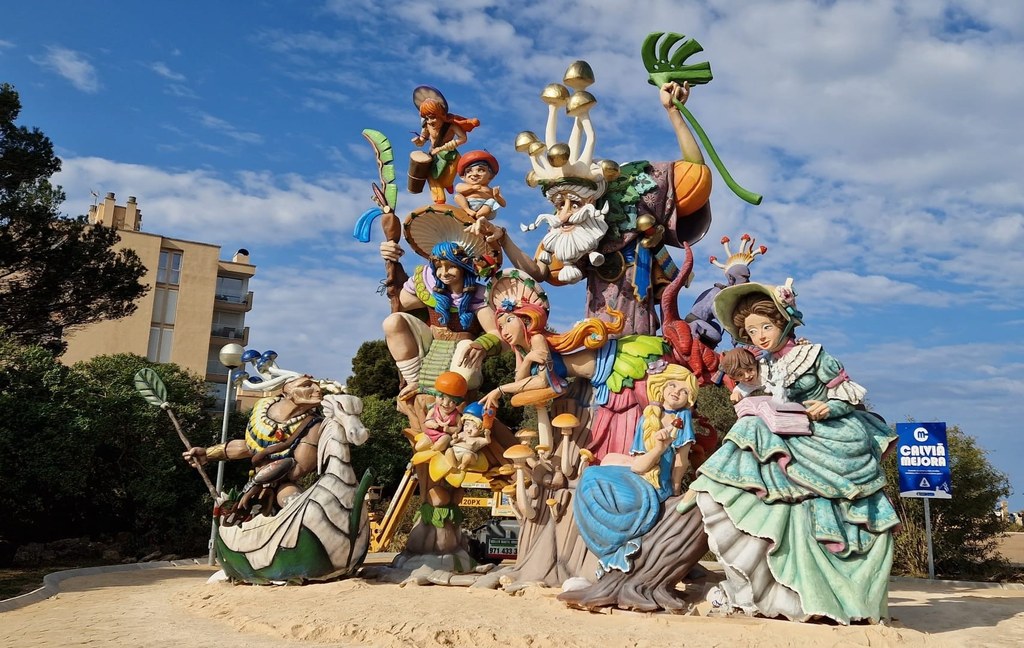 Falla de El Toro de Calvià (Mallorca). Foto de Ajuntament de Calvià