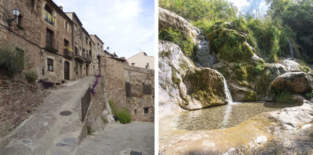 Mura. Por: Veoy.com. / Gorg del Pare. Por: Oriol.