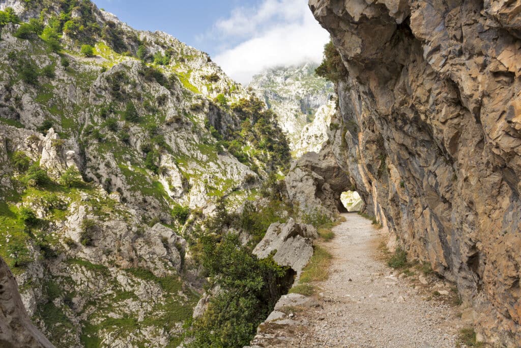 La senda de la Ruta del Cares. Por aidart.