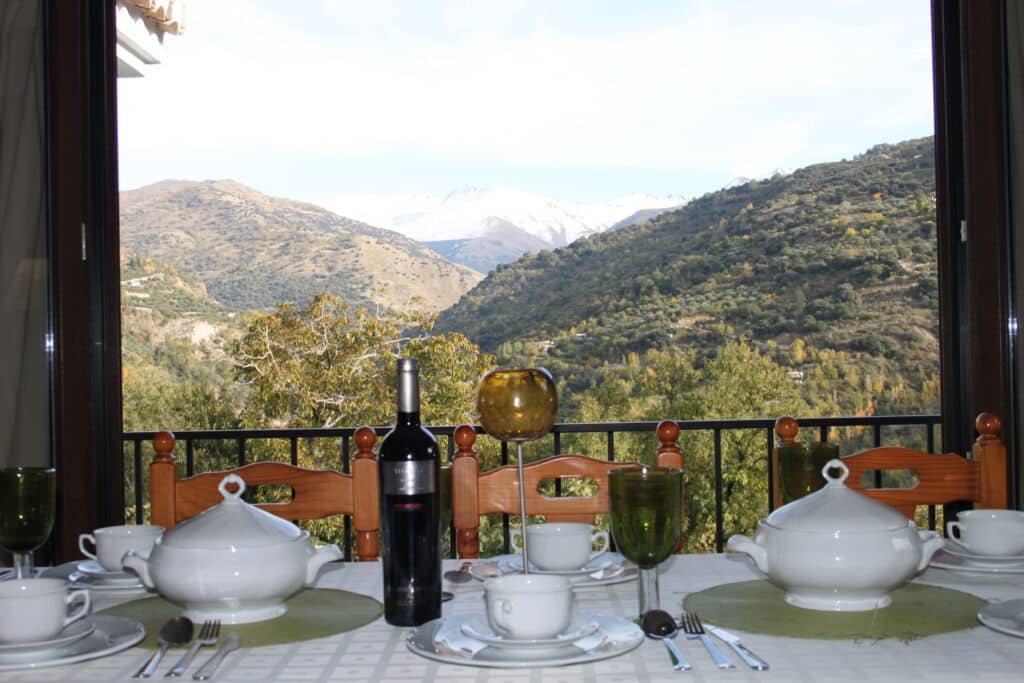 OIivillas Garden, Güéjar Sierra (Granada).