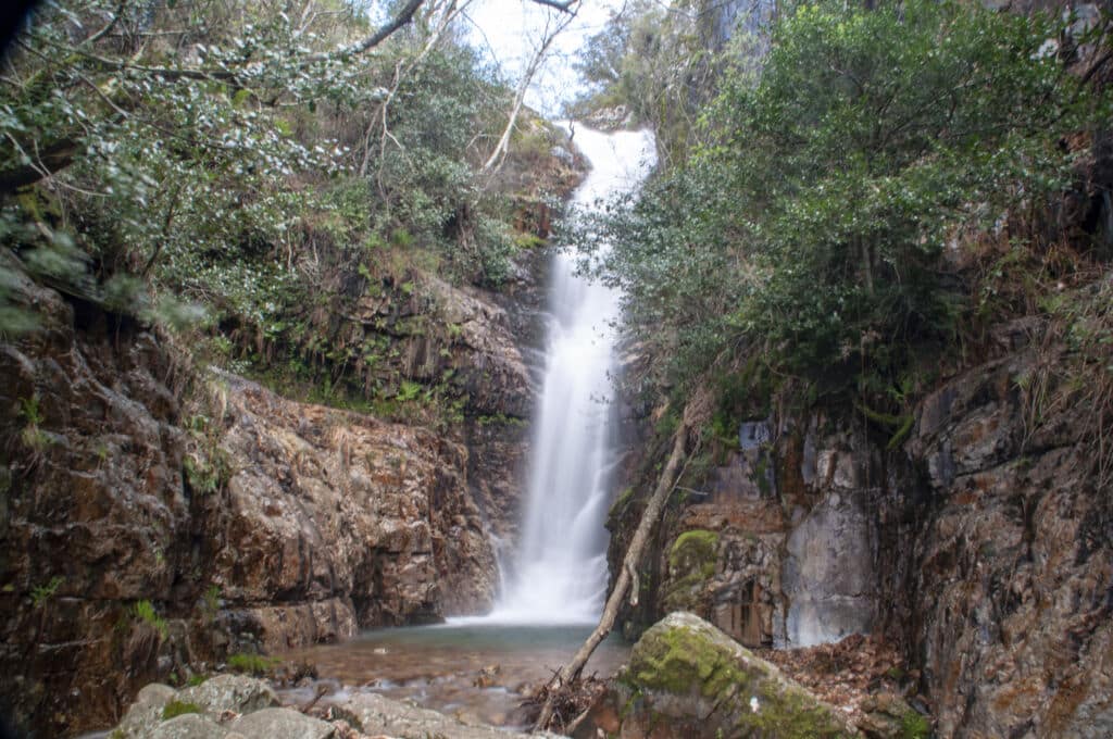 Cascada del Chorro, Parque Nacional de Cabañeros (Toledo).