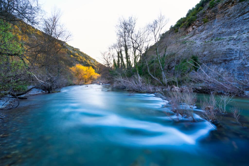 Río Salazar en Foz de Arbayún. Por JUAN CARLOS MUNOZ.