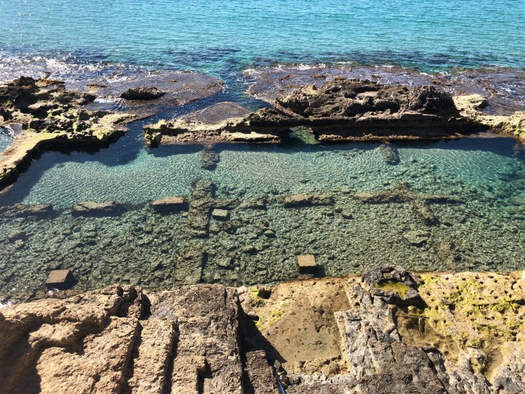 Baños de la Reina de Calpe construido por los romanos (Alicante).
Por Cristina