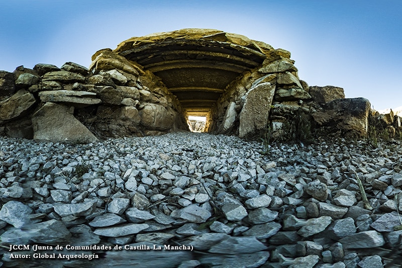 Yacimiento arqueológico del Castillejo de Bonete. Por Global Arqueología