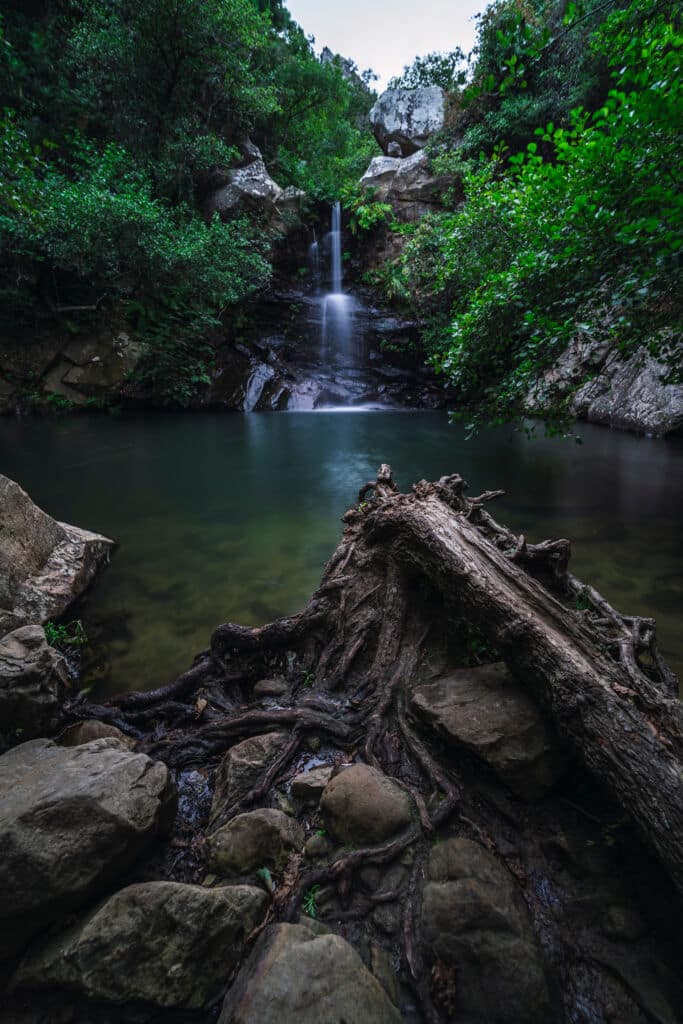 La cascada de la Garganta del Capitán en Algeciras (Cádiz). Por MiguelAngelJunquera