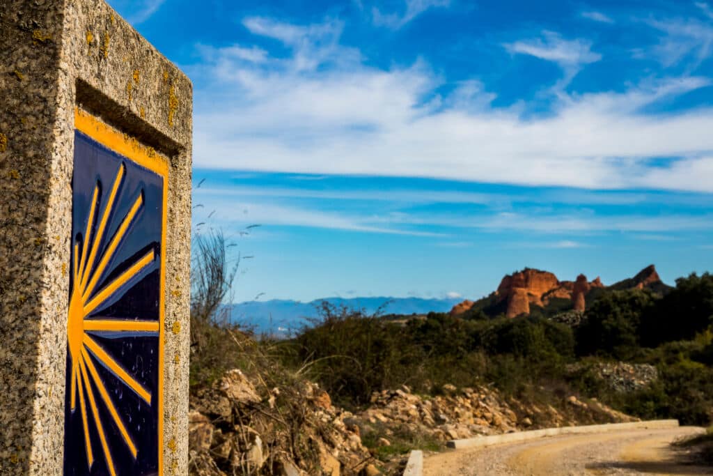 El Camino de Santiago de Invierno pasa por Las Médulas. Por Ruben Bermejo