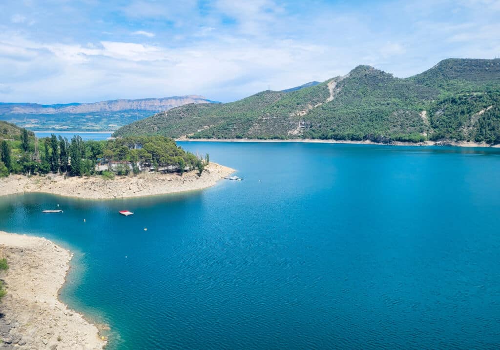 Embalse de Sant Antoni en Pallars Jussà. Por Karen Images.