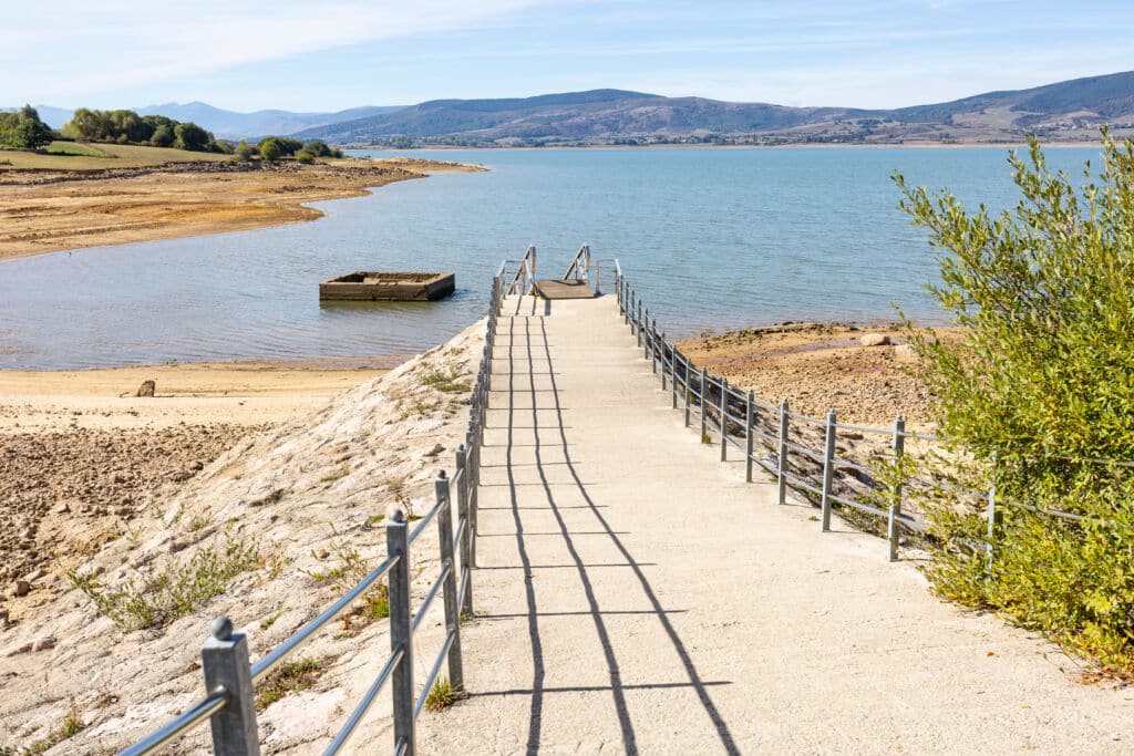 Embalse del Ebro, en Arija (Burgos). Por Jorge Anastacio.